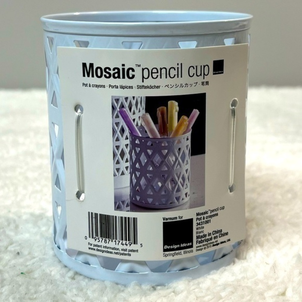 Design Ideas Mosaic Pencil Pen Storage Cup